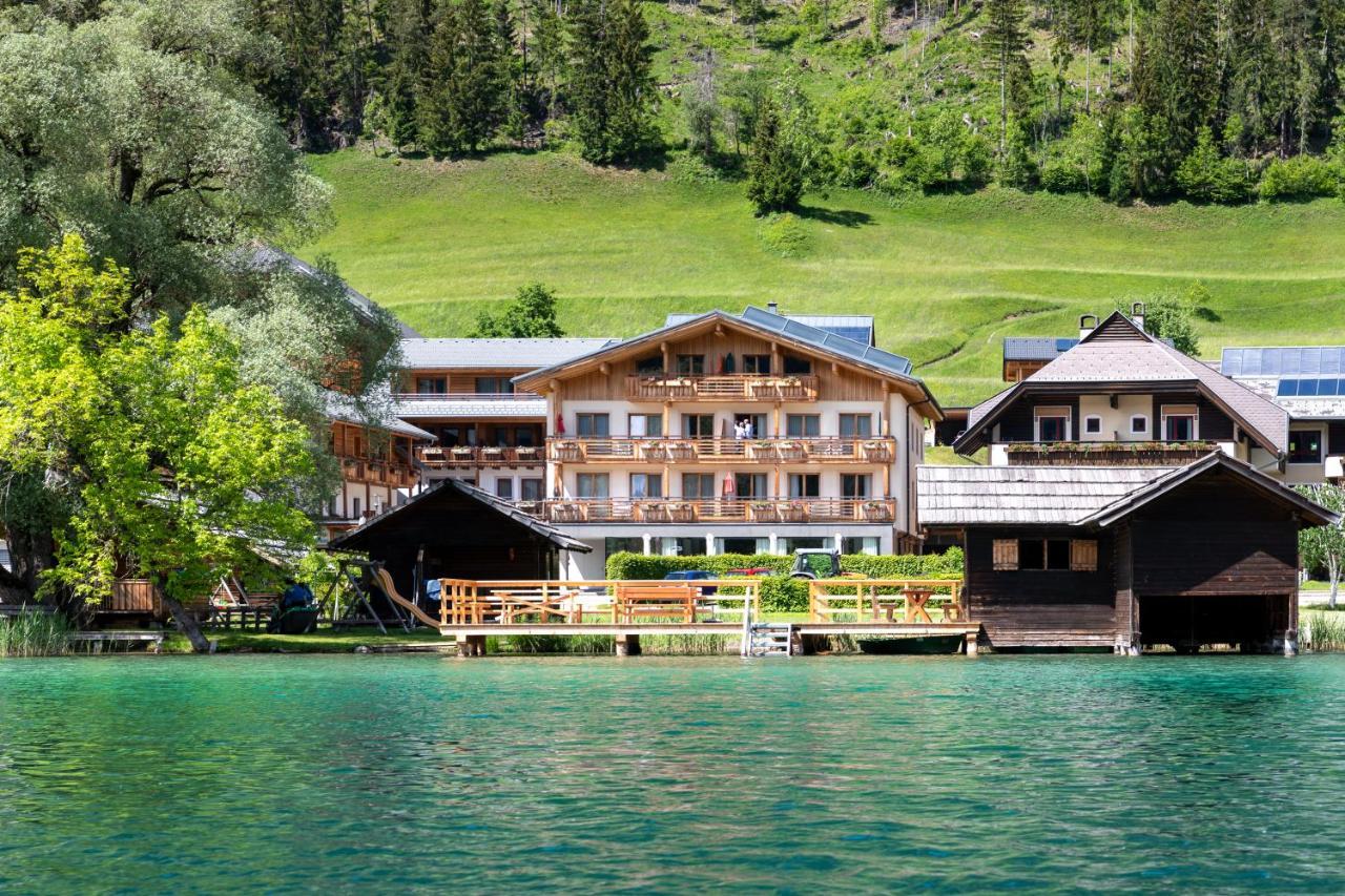 Draxl-Hof Ferienwohnungen Weissensee Exterior foto