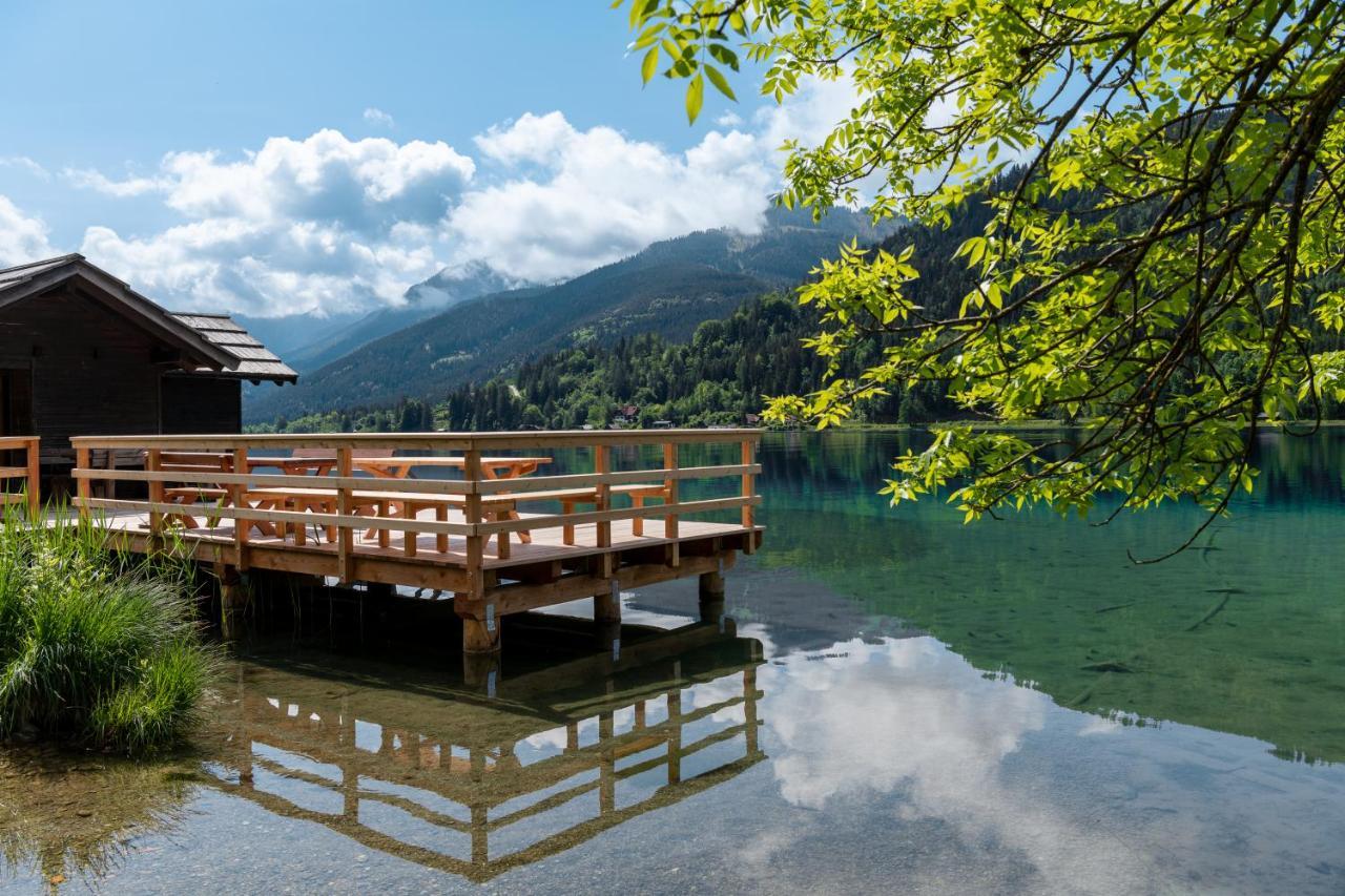 Draxl-Hof Ferienwohnungen Weissensee Exterior foto